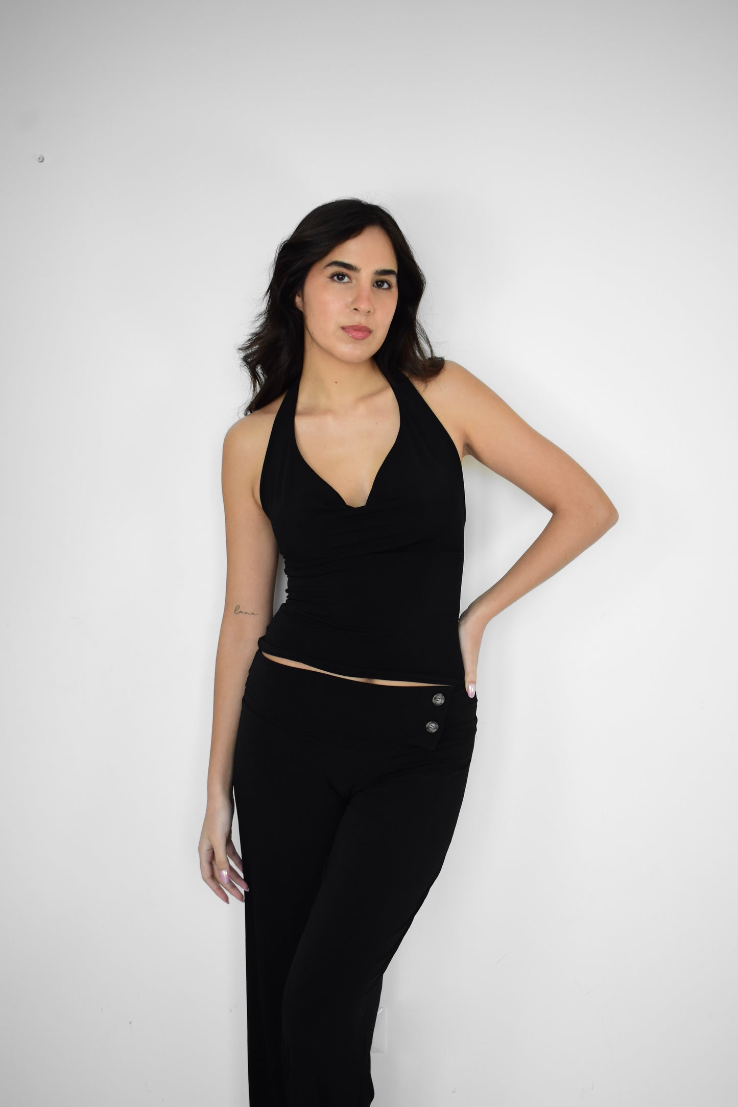 TOP SAMANTHA NEGRO