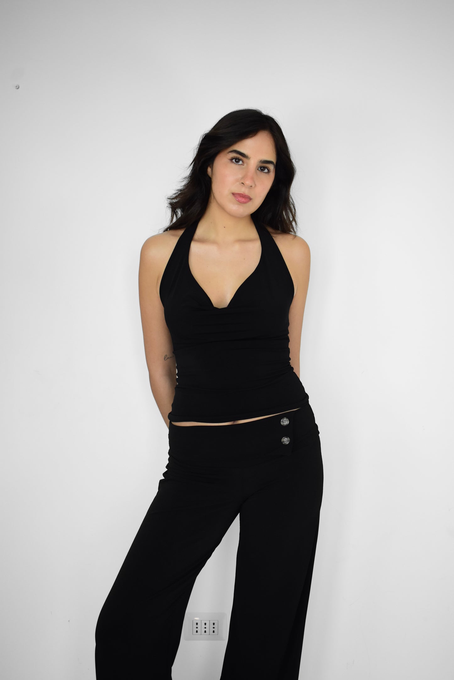 TOP SAMANTHA NEGRO