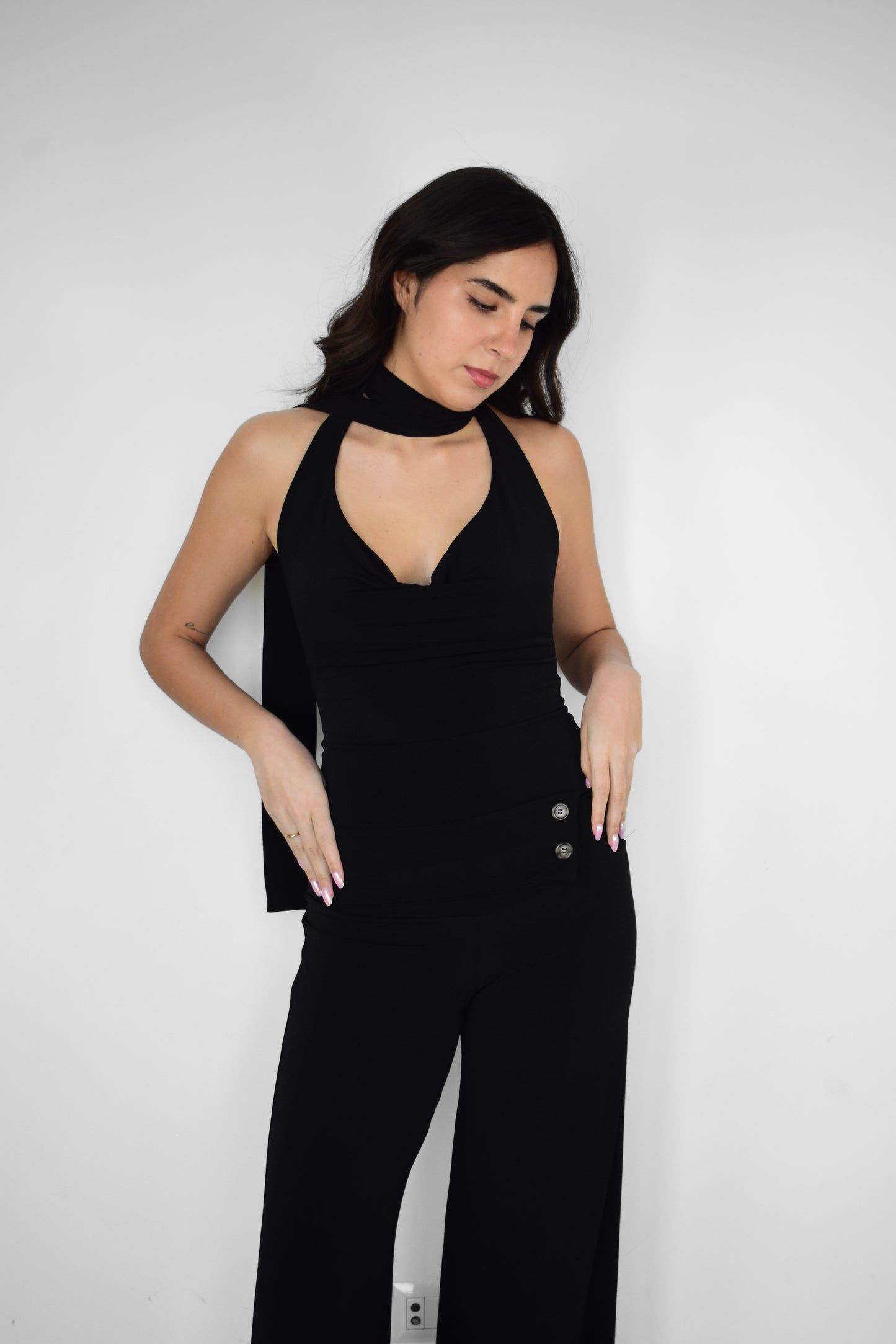 TOP SAMANTHA NEGRO