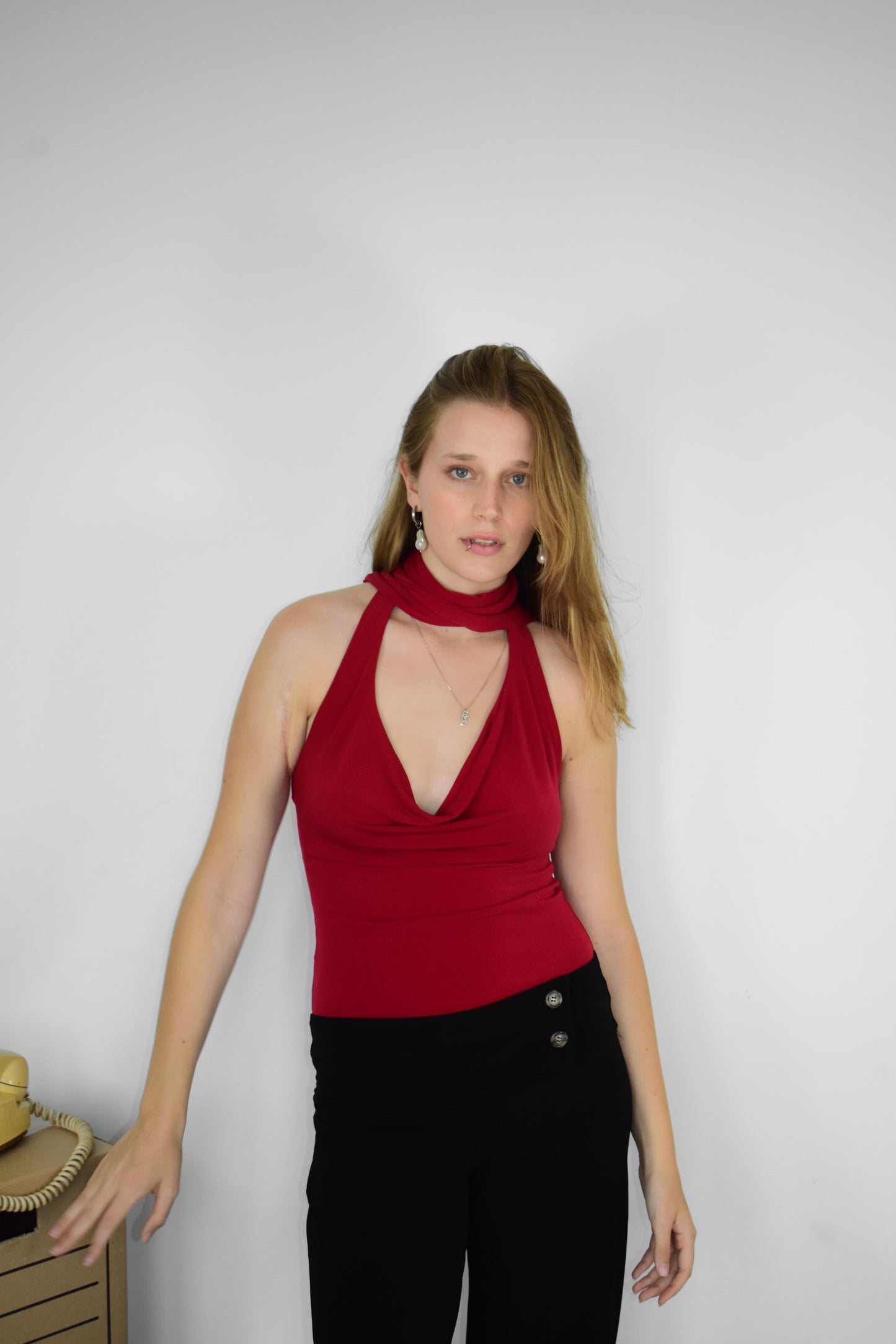 TOP SAMANTHA CHERRY