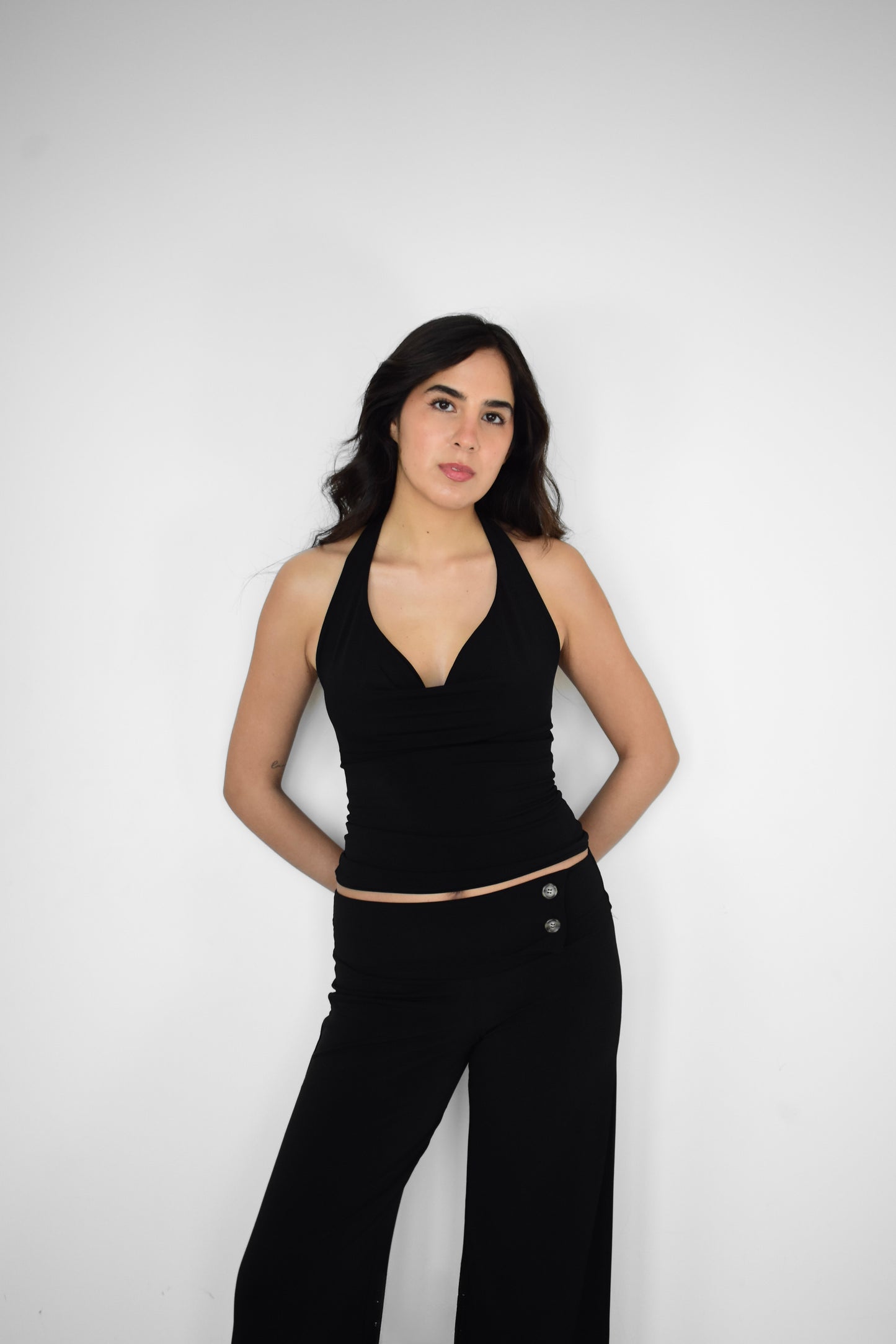 TOP SAMANTHA NEGRO