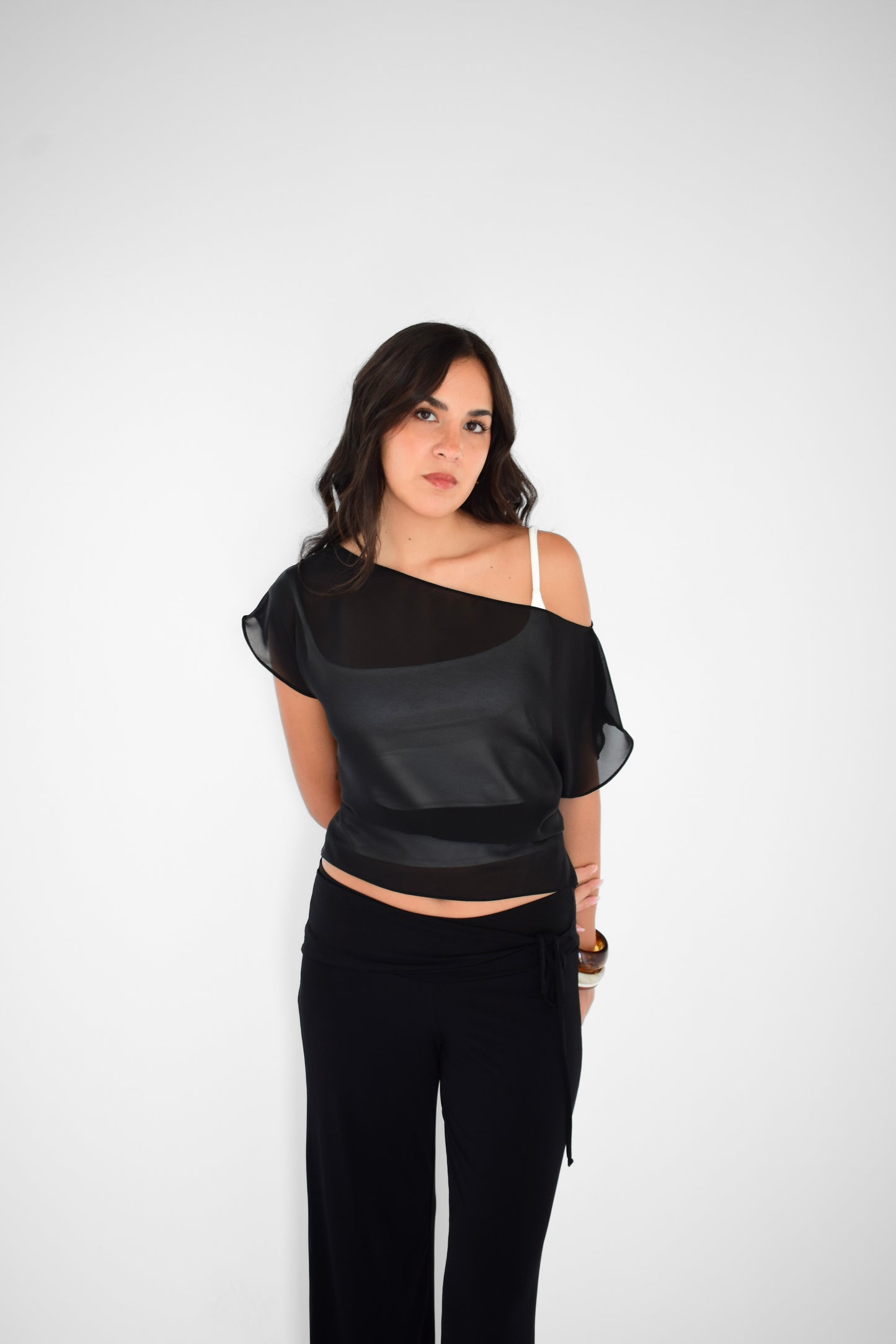 TOP LENA NEGRO