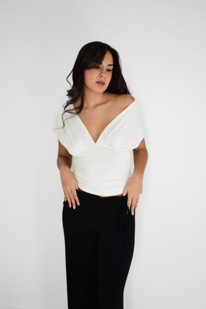 TOP LISA IVORY