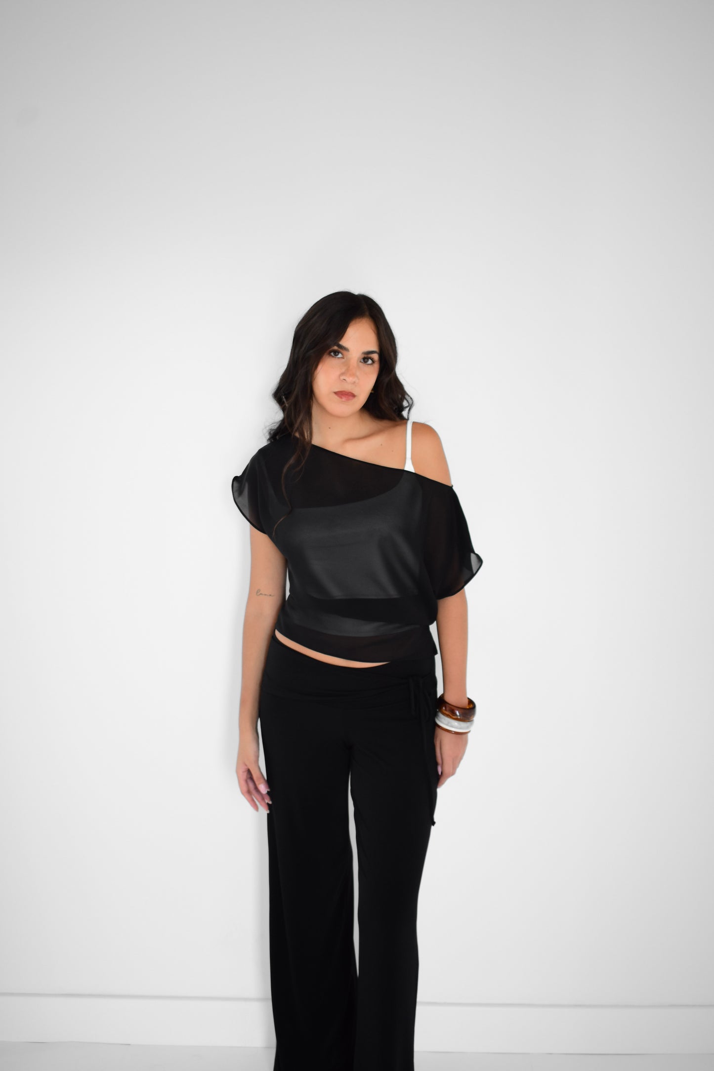 TOP LENA NEGRO