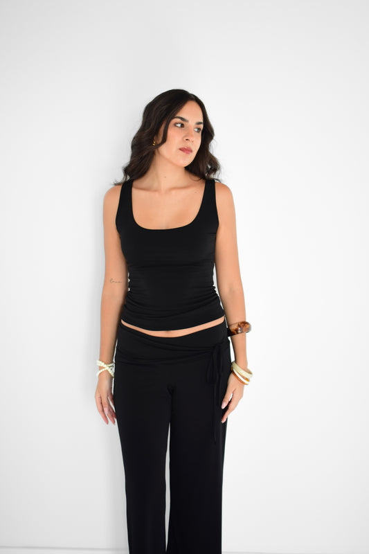 TOP OLIVIA NEGRO