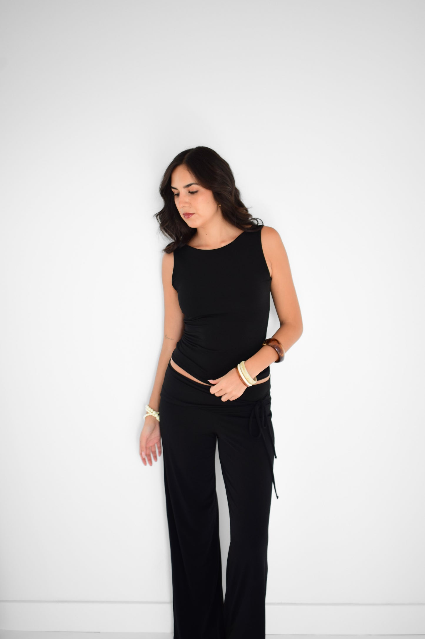 TOP OLIVIA NEGRO