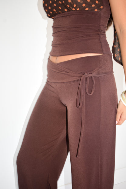 TIANA PANTS CHOCOLATE