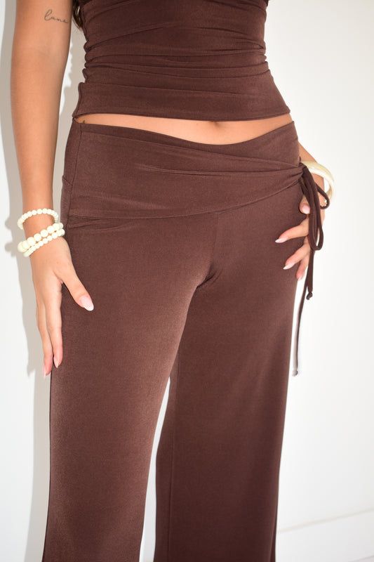 TIANA PANTS CHOCOLATE
